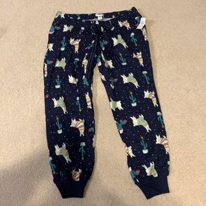 NWT Old Navy Flannel Alpaca Joggers